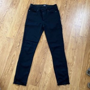 GUC Paige Denim Black Holtom Ankle